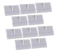 ROMISBABA 50 pezzi Portabadge Multi con Clip per Tesserini Custodie Id PVC per Lavoratori e Conferenze