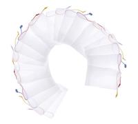 ROMISBABA 50 pezzi Sacchetto Rete per Sapone e Shampoo Bar Borsa Porta Saponetta per Pulizia Viso e Corpo Sacchetti Portasapone Leggeri e Portatili per Viaggi e Uso Quotidiano