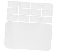 ROMISBABA 50pezzi Adesivi Per Trasferimento Termico Stickers Bianchi Per Diy Facili Da Usare e Versatili Per Decorazioni Personali e Progetti Creativi