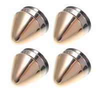 ROMISBABA 6 Paia Copri Punta Tacchi Spillo per Scarpe con Tacco Protezione Invisibile Accessori Riparazione Antiscivolo per Tacchi Eleganti Copertura Impatto e Usura Oro Argento Grigio