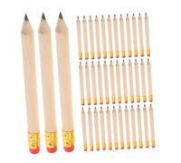 ROMISBABA 72 pezzi Matite Golf Corto in Naturale Mini Matite Prescaldate Scrittura Liscia per Scuola Ufficio e Golf Pratiche e Tascabili