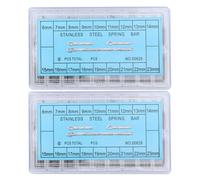 ROMISBABA 720 Pezzi Kit Riparazione Perni Cinturino Orologio Acciaio Resistente Assortimento Barre Molla e Coppiglie Professionale per Te e Riparazioni Orologi