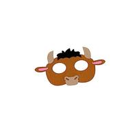 ROMISBABA 8 Pezzi Maschere in per Costume Animali per e Party Maschere Cartone Animato per Accessori Cosplay Compleanno