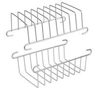 ROMISBABA Accessori per Friggitrice e Vaporiera da Cucina Resistente al 2 in Inox 201ss, per Toast Supporto Portapane Multifunzione per Cottura