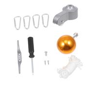 ROMISBABA Accessori per supporto per vessillo in acciaio inossidabile kit riparazione con ganci snap resistenti per esterni kit parti riparazione per fissaggio decorazione esterna facile