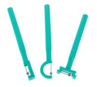 ROMISBABA Attrezzo Per Esercizio Muscoli Della Lingua e Labbra, Set 3 Pezzi Verde, Per Potenziamento Forza Orale e Pratica Scolastica