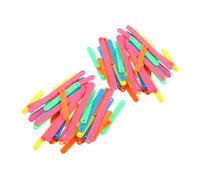 ROMISBABA Bastoncini Geometrici 100 Pezzi in Plastica Robusta per Materiali Didattici Manipolativi per Scuola Materna e Asilo Strumenti Educativi per Apprendere Forme Angoli e Relazioni