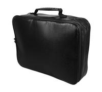 ROMISBABA Borsa Porta Documenti Resistente con Impugnatura Organizer Multilivello per Certificati Passaporti e File Importanti Resistente al Portatile per Casa e Viaggio