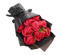 ROMISBABA Bouquet Di Fiori Di Sapone Rosa Profumati Per Matrimonio e Festa Della Mamma Decorazione Elegante e Atmosfera Romantica Per Ogni Occasione