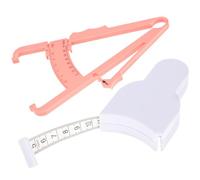 ROMISBABA Calibro per Pieghe Cutanee e Nastro per Misurare Grasso Corporeo in Abs Leggero Istruzioni, Set 1 per Analisi Precisa delle Misure Corporee