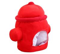 ROMISBABA Cappello da Cosplay Rosso Morbido e Confortevole Idrante Antincendio in Cotone Pp Accessorio Unico e Facile da Indossare per Festa Masquerade e Party