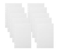 ROMISBABA Carta a Righe per Raccoglitori A5 Ricarica da 225 Fogli per Planner e Quaderni Compatibile Sistemi a 6 Anelli per Scuola Ufficio e Appunti Organizzati