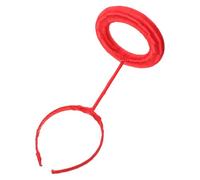 ROMISBABA Cerchietto da Angelo Rosso Aureola Elegante e Versatile per Donne e Ragazze, Accessorio per Feste e Celebrazioni Romantiche