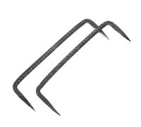 ROMISBABA Chiodi a Punta Per Fissaggio Pesante 2 Pezzi Chiodi Per Lavorazione Del Legno Resistenti Deformazione Doppia Punta Per Recinzioni e Costruzioni