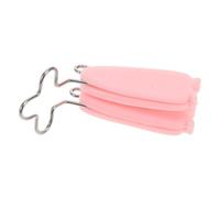 ROMISBABA Clip per Modellare Naso in Silicone Regolabile Rosa Design Ergonomico e Funzione di Sollevamento del Ponte Nasale per Donne e Ragazze