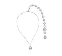 ROMISBABA Collana a Catena Posteriore Lunga Pietre Luccicanti Per Donna, Gioiello Raffinato Per Look Da Sera