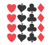 ROMISBABA Confetti Poker in Plastica Resistente Decorazioni Festa Tema e Addobbi Tavolo Bar per Compleanno e Serate Las Vegas