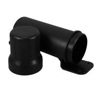 ROMISBABA Contenitore per Attrezzi Moto in Plastica Nero Grande Capacità Tubolare Compatibile con Marchi di Motociclette Popolari per Organizzare Strumenti