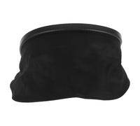 ROMISBABA Copertura Collo Protezione Anteriore e Laterale per Casco da Saldatore in Pu e Tessuto Nero Sigillo in Silicone Resistente al Calore per Saldatori
