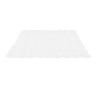 ROMISBABA Copertura in Pizzo Bianca Elegante e Leggera per Microonde e Frigorifero, Facile da Pulire, come Copertura Antipolvere Multifunzione per Cucina e Soggiorno