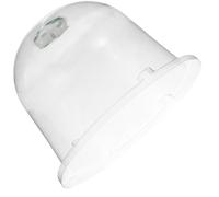 ROMISBABA Copertura Protettiva per Piante da Giardino in Plastica Pet Trasparente con Lampada di Crescita USB, Cupola di umidità Resistente e Liscia per Germinazione e Serra, Set Mini