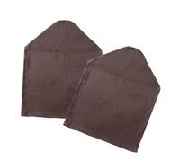 ROMISBABA Copribracciolo Del Divano Elastico Morbido a Navetta, Protezione Per Braccioli Del Divano, Asciugamano Per Bracciolo Pratico Per Casa e Ufficio, Set Da 2 Pezzi Color Caffè Scuro