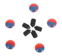 ROMISBABA Copriforo Facile Installazione, 5 in Abs con Indicatori Freddo con Viti M5*8 e Chiave per Rubinetto Cucina per Valvola Rubinetto