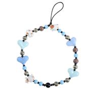 ROMISBABA Cordino per Cellulare da Polso Perline in Resina Effetto Popcorn Cinturino Leggero e Resistente per Telefono Lanyard Anti-Smarrimento Adatto a Custodie e Portachiavi Uso