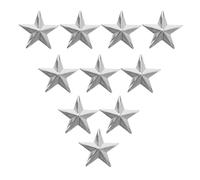 ROMISBABA Cuscinetti Antiscivolo per Snowboard Borchie a Stella Set da 10 Pezzi Grip Pad Autoadesivi Resistenti all’Usura per Attrezzature Sportive Invernali e Outdoor