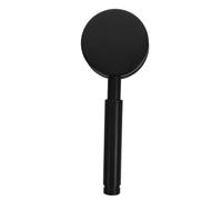 ROMISBABA Doccetta Alta Pressione in Acciaio Inox con Interfaccia | per Bagno Appartamento e Casa in Affitto, Finitura Spazzolata Contemporanea, Design Staccabile, Nero