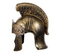 ROMISBABA Elmo Romano da Soldato Antico in Copricapo Cosplay Guerriero per Halloween e Feste Accessorio Costume Vintage Facile da Indossare Resistente e Confortevole