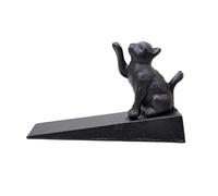 ROMISBABA Fermaporta come Ornamento Decorativo e Deterrente per Gatti in Ferro a Forma di Protezione Anti- e Dita, per Casa e Ufficio