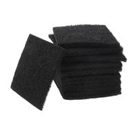 ROMISBABA Filtro per Compost da Cucina Attivo in Fibra di Carbonio 12 Pezzi 8x8 Cm Tagliabile per Bidone Compost Deodorante Accessorio Filtrazione per Contenitori Domestici