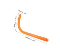 ROMISBABA Gioco Gonfiabile Coda di Scimmia 4 Pezzi per Feste a Tema Giungla, Accessorio Leggero per Party di Compleanno e Shower, Gioco Interattivo e Adulti