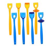 ROMISBABA Kit 8 Strumenti per Esercizi Muscolari Orali e Adulti, Allenatore la Forza della Lingua e Correttore Spinta Lingua, Dispositivo per Terapia e Riabilitazione Logopedia