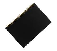 ROMISBABA Libro di Registrazione Inventario con Copertina in PP Quaderno da Ufficio a Fogli Bianchi a Righe per Monitoraggio Spese Aziendali e Analisi Finanziaria Registro Contabilità per