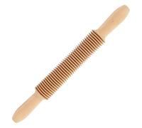 ROMISBABA Mattarello in Legno per Pasta con Tagliapasta Rete Cutter per Pasta e Impasto Manico Ergonomico per Taglio Veloce Spaghetti e Tagliatelle Strumento da Cucina Resistente e