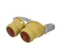 ROMISBABA Occhiali per Moxibustione Oculare Professionali in Silicone e Plastica, Strumento Portatile degli Occhi e Rilassamento in Ufficio e Viaggio