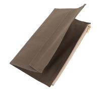 ROMISBABA Organizer da Viaggio Cerniera per Quaderni Tascabili Custodia Sottile Resistente Colore Oliva Porta-Taccuino e Accessori per Diario per Trasporto e Protezione Durante i Viaggi