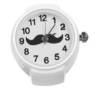 ROMISBABA Orologio Ad Anello Misuratore Di Anelli Anello Di Agitazione Orologio Da Dito Decorativo Anelli Fatti a Mano Cesto Anelli Per Le Donne I Ragazzi Suonano Gioielli Bianca Abs