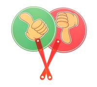 ROMISBABA Pagaie Voto Didattiche Piccole per Aula Portatili Sì No per Studenti Forniture Interattive per Eventi Educativi e Risposte Veloci