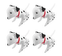 ROMISBABA Palloncini Gonfiabili Cane Dalmata 3d in Pvc Sicuro per Bambini, Giocattoli a Forma di Cucciolo per Feste e Bomboniere, Riempitivi per Sacchetti Regalo a Tema Animale, Set da 4