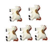 ROMISBABA Palloncino a Forma di Cavallo in Alluminio Beige 3d Set 5 Pezzi - Decorazioni per Feste a Tema Cavalli, Capodanno Cinese 2026 e Matrimonio, Palloni Gonfiabili Riutilizzabili