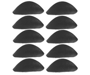 ROMISBABA per in Silicone Morbido Nero Antiscivolo 10 Paia di Naselli Accessori per da e Sole Supporto Riduttore di Pressione per Naso