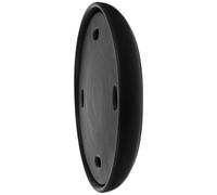 ROMISBABA Piatto da Portata per Sushi e Sashimi in Materiale Vetrificato Nero, Piatto Decorativo Classico per Servire Cibo Fresco a Caffetteria