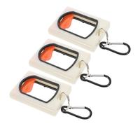 ROMISBABA Porta Fascette Stringicavo 3 Pezzi in Acciaio Zincato e ABS per Elettricisti Contenitore Organizer per Gestione Cavi in Spazi di Lavoro Interni ed Esterni