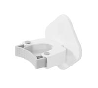 ROMISBABA Porta Scope e Mop Adesivo da Parete in Pvc Bianco, Organizer Multifunzione per Bagno e Cucina Design Adesivo e Alta Durabilità