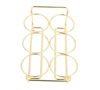 ROMISBABA Portabicchieri da Multi Metallo Organizer per Bicchieri da Shot e Vino Supporto Stabile per Uso e Bar Adatto per Bicchieri Cocktail Martini e Margarita
