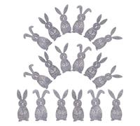 ROMISBABA Portamonete Pasquale a Forma di Coniglietto 36 Pezzi, Fermasoldi da Tavolo per Decorazioni Festive, Piccolo Portamonete Decorativo per Feste e Centrotavola Pasquali