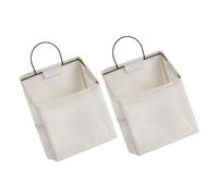 ROMISBABA Portaoggetti Appeso Da Parete Tasche, Borsa Sospesa Per Stoccaggio, Organizer Per Camera, Bagno e Dietro La Porta, Set Da 2 Pezzi